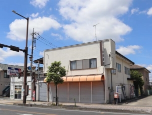 栃木市泉町　店舗用地　栃木大通り沿い　角地　